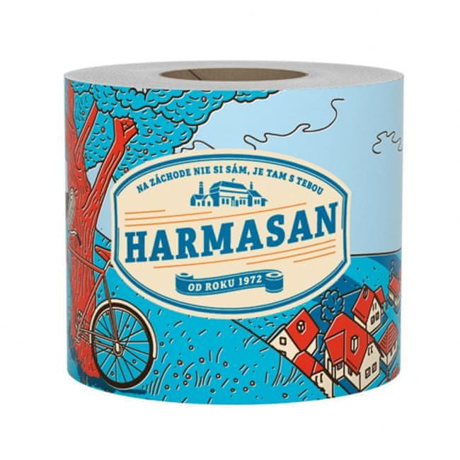 Harmony Toaletný papier 1-vrstvový HARMASAN farba prírodná 50 m